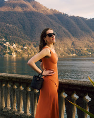 Silk Cut out Dress