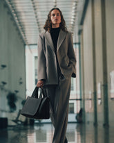 Wool Cinched Blazer