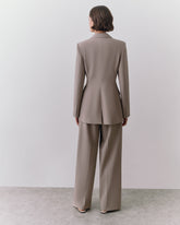Wool Wide Leg Pant