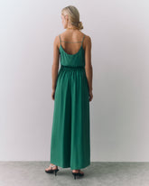 Silk Pleated Pant