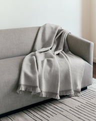 Two-Tone Alpaca Blanket