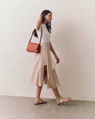 Linen Wrap Skirt