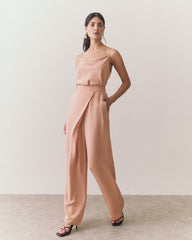 Silk Overlay Pant