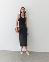Tria Clutch (Suede/Snake)