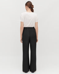 Silk Wide-Leg Pant