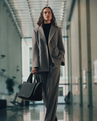 Wool Cinched Blazer