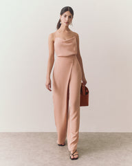 Silk Overlay Pant