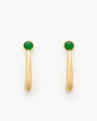 Beaded Long Lluvia Earrings