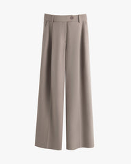 Wool Wide Leg Pant