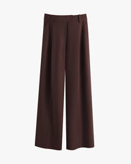 Wool Wide Leg Pant